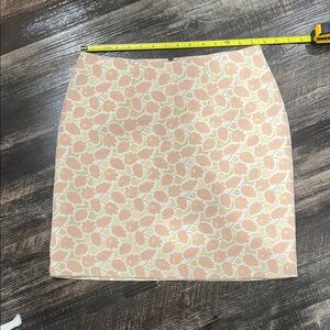 New Floral Peach Skirt